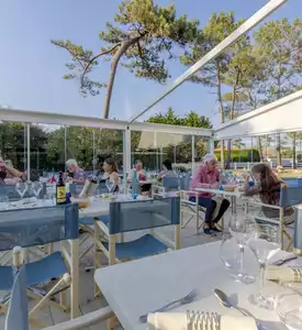 Restaurant Les vagues Terrasse